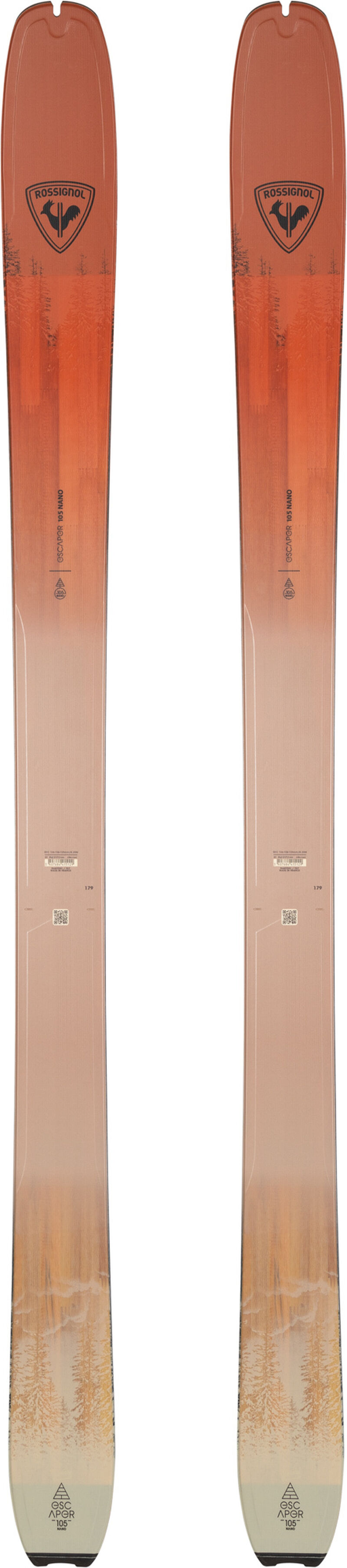 ÄSTHETISCHER DEFEKT HERREN ALL MOUNTAIN Touring Skier ESCAPER 105 NANO OPEN