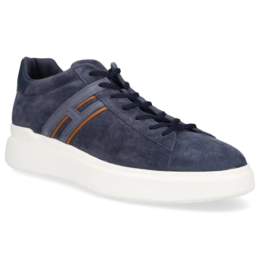 Hogan - Sneaker low H580 Veloursleder - blau
