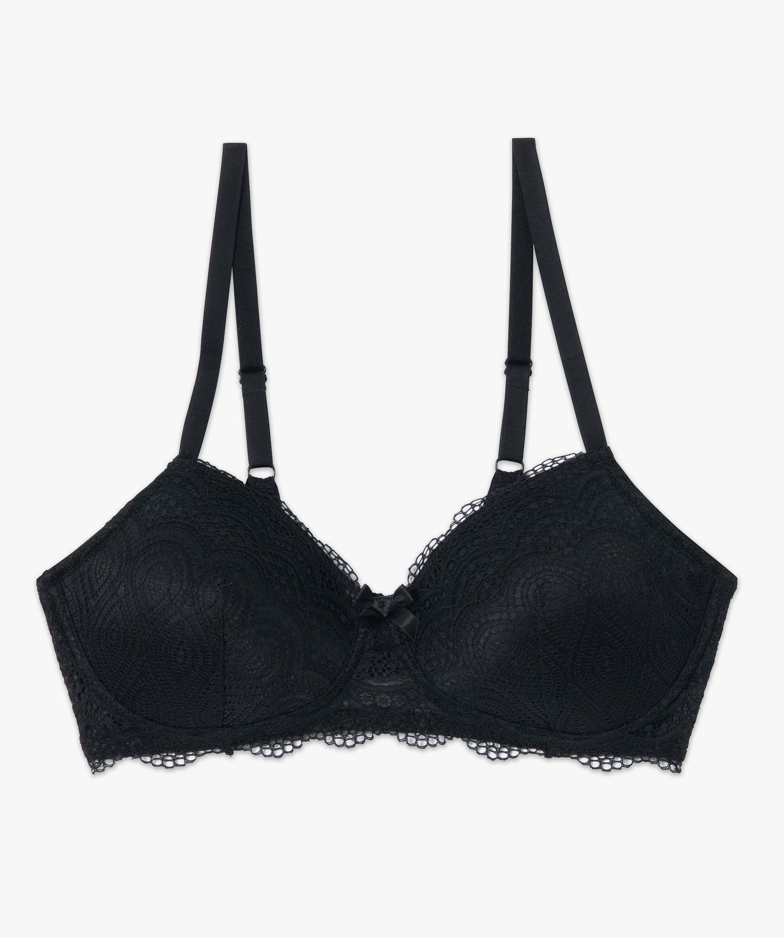 Soutien-gorge post-opératoire en avec bonnets paddés noir | GEMO