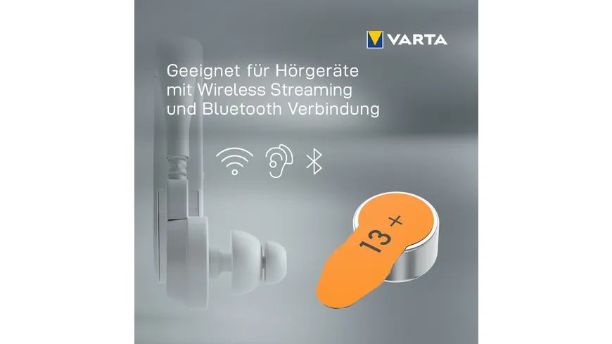 VARTA Hearing Aid Batteries 13 Blister 6er