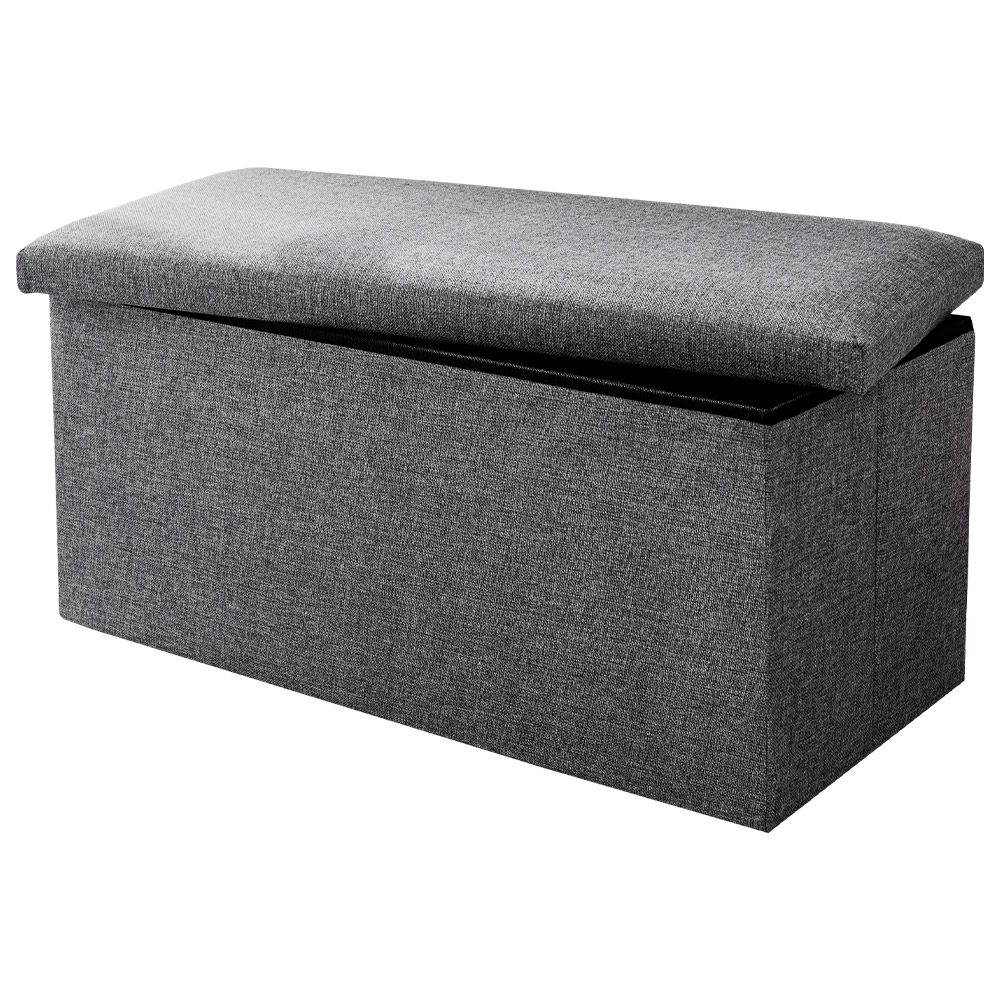Trendstabil Sitztruhe Aufbewahrungsbox 38 x 38 x 78 cm - Dunkelgrau