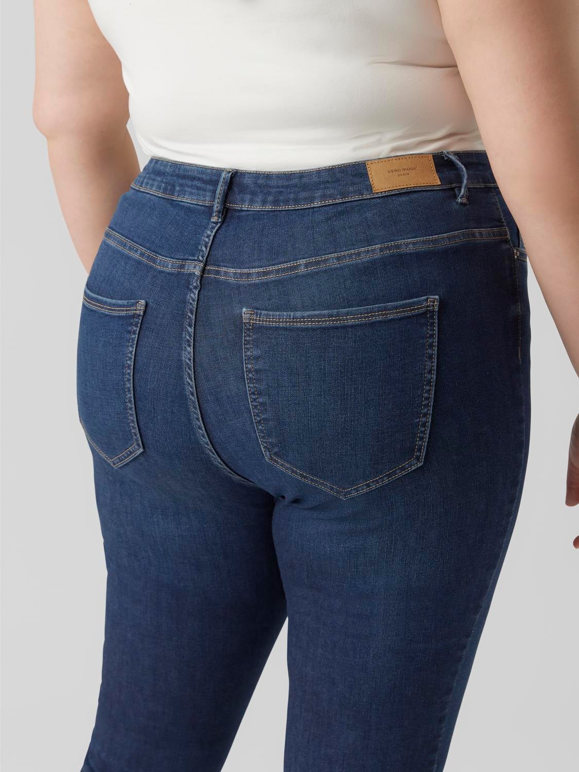 VMPHIA Hohe Taille Skinny Fit Jeans