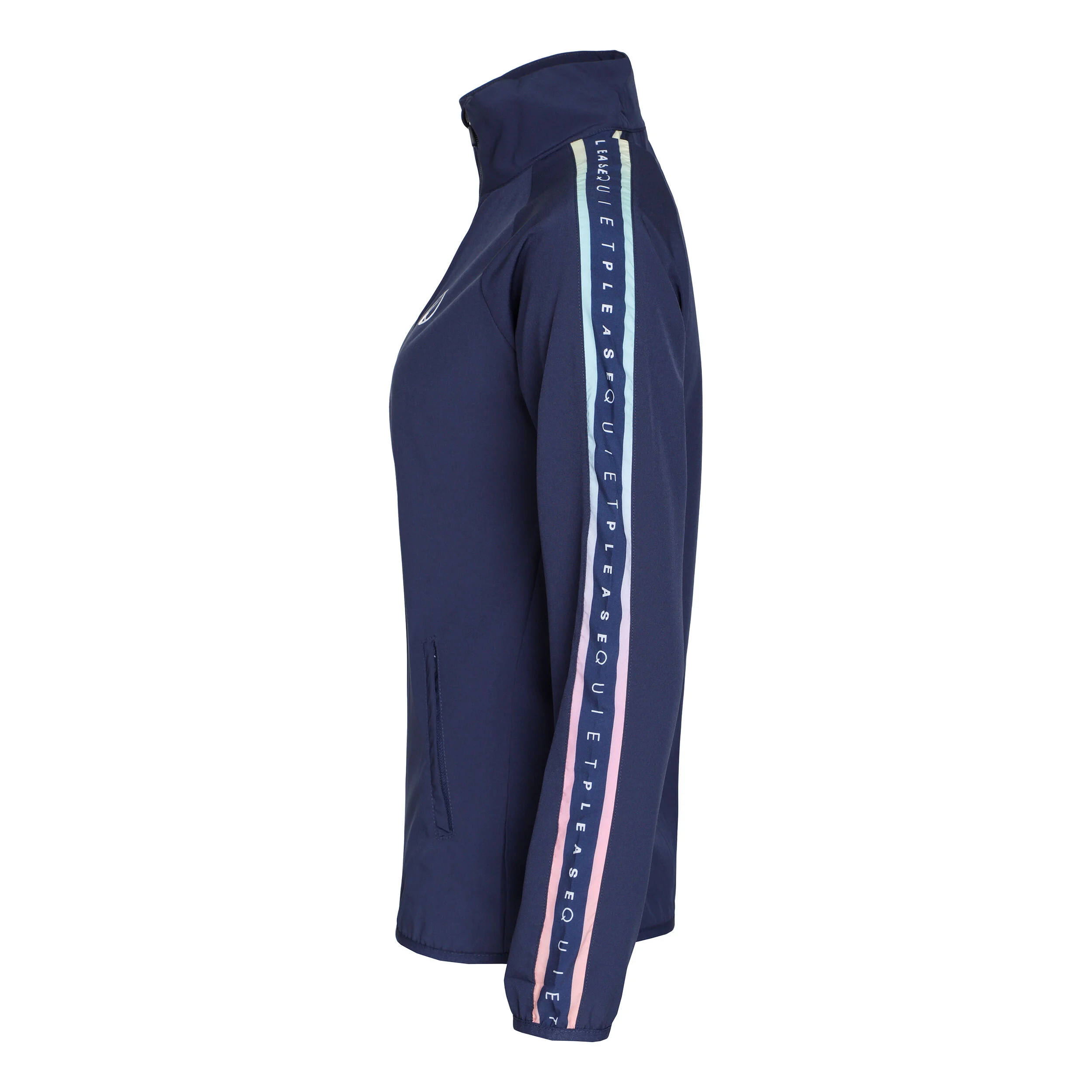 Rainbow Stroke Trainingsjacke Damen - Blau, Mehrfarbig