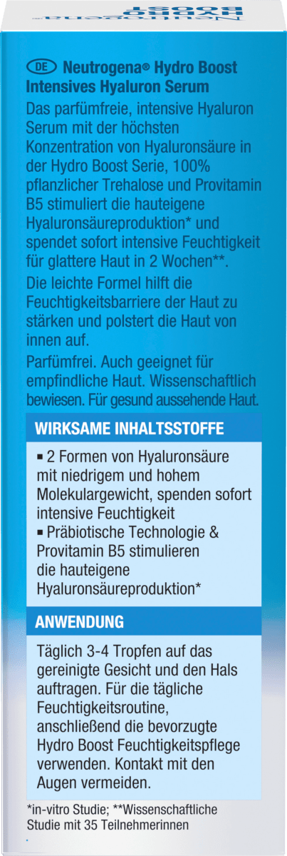 Konzentrat Hydro Boost Hyaluron, 15 ml
