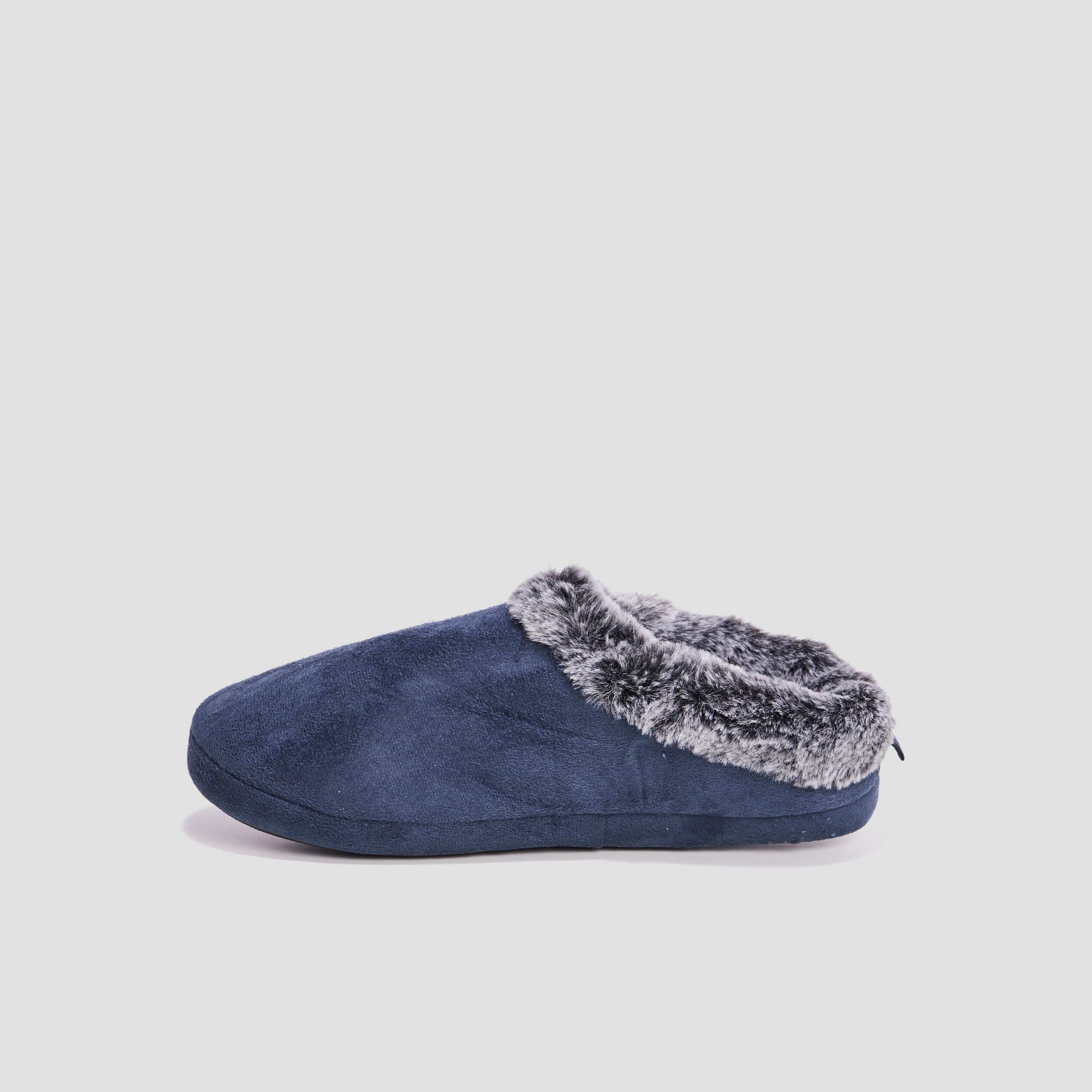 Chaussons emboîtant bleu homme | La Halle