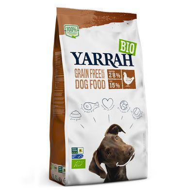 Yarrah Bio Getreidefrei mit Bio Huhn