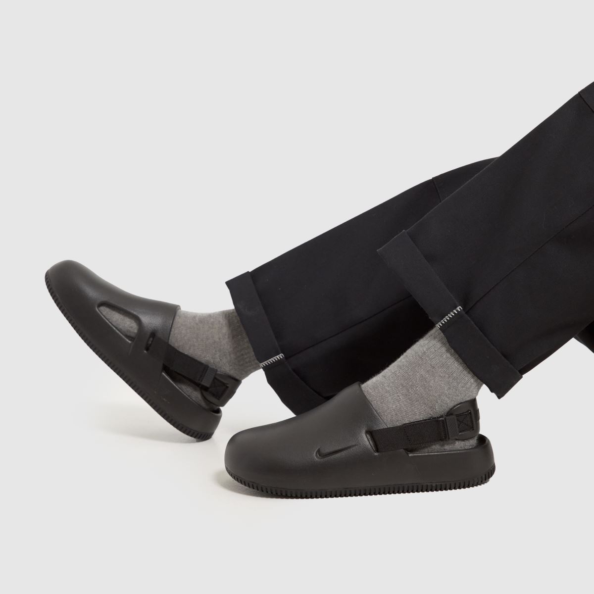 Nike – Calm mule-sandaler i svart