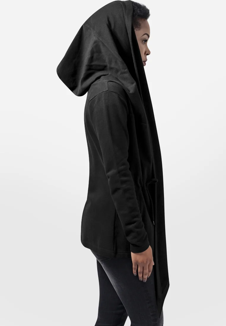 Urban Classics CÁRDIGAN SUDADERA CON CAPUCHA PARA MUJER - Sudadera con cremallera