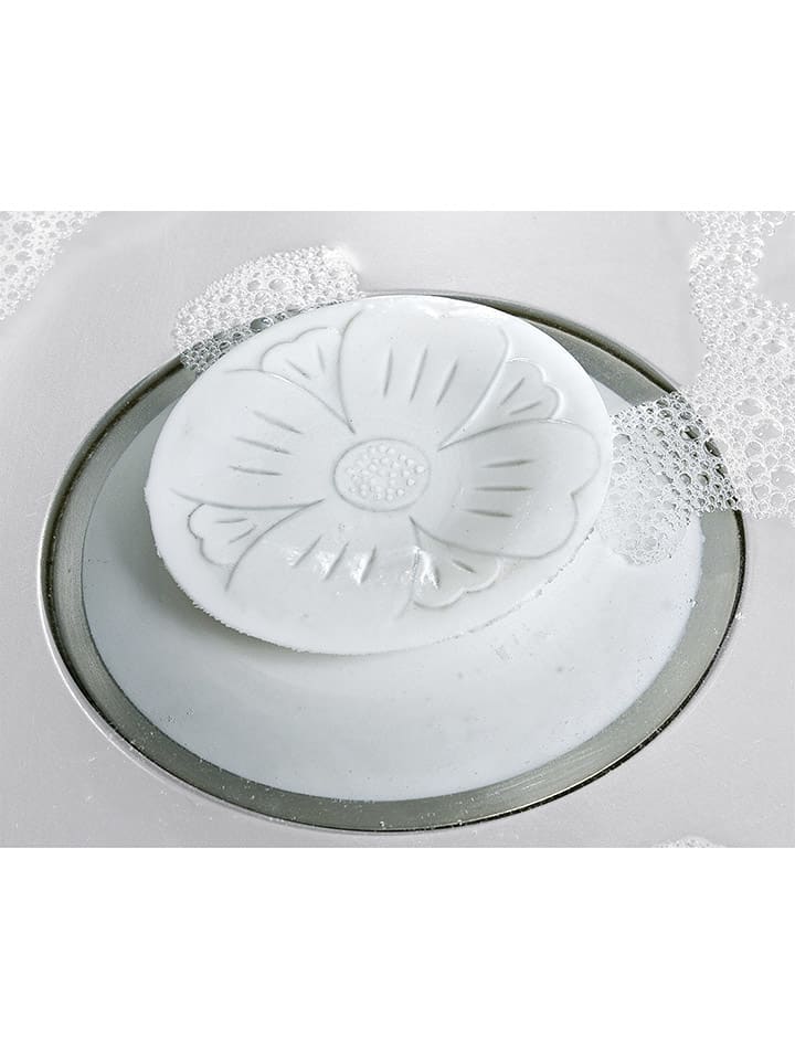 Wenko 2er-Set: Abflussstöpsel in Weiß - (H)2,3 x Ø 6,5 cm günstig kaufen onesize