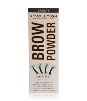 REVOLUTION Brow Powder Stamp & Stencil Kit Augenbrauenpuder-1 Stk