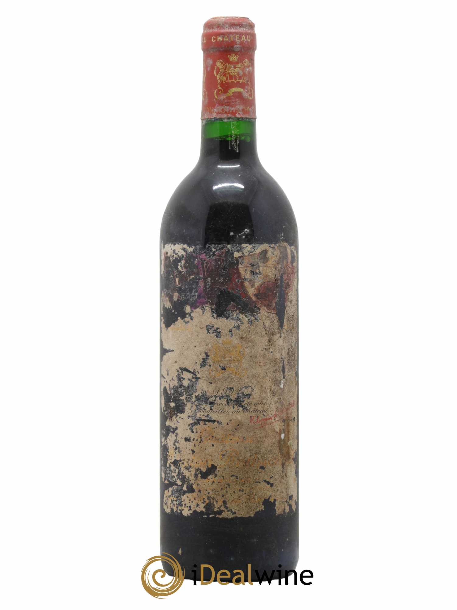 Château Mouton Rothschild 1er Grand Cru Classé  1992 - Lot de 1 Bouteille