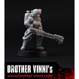 Female Special Weapon - Flame Thrower (28mm)