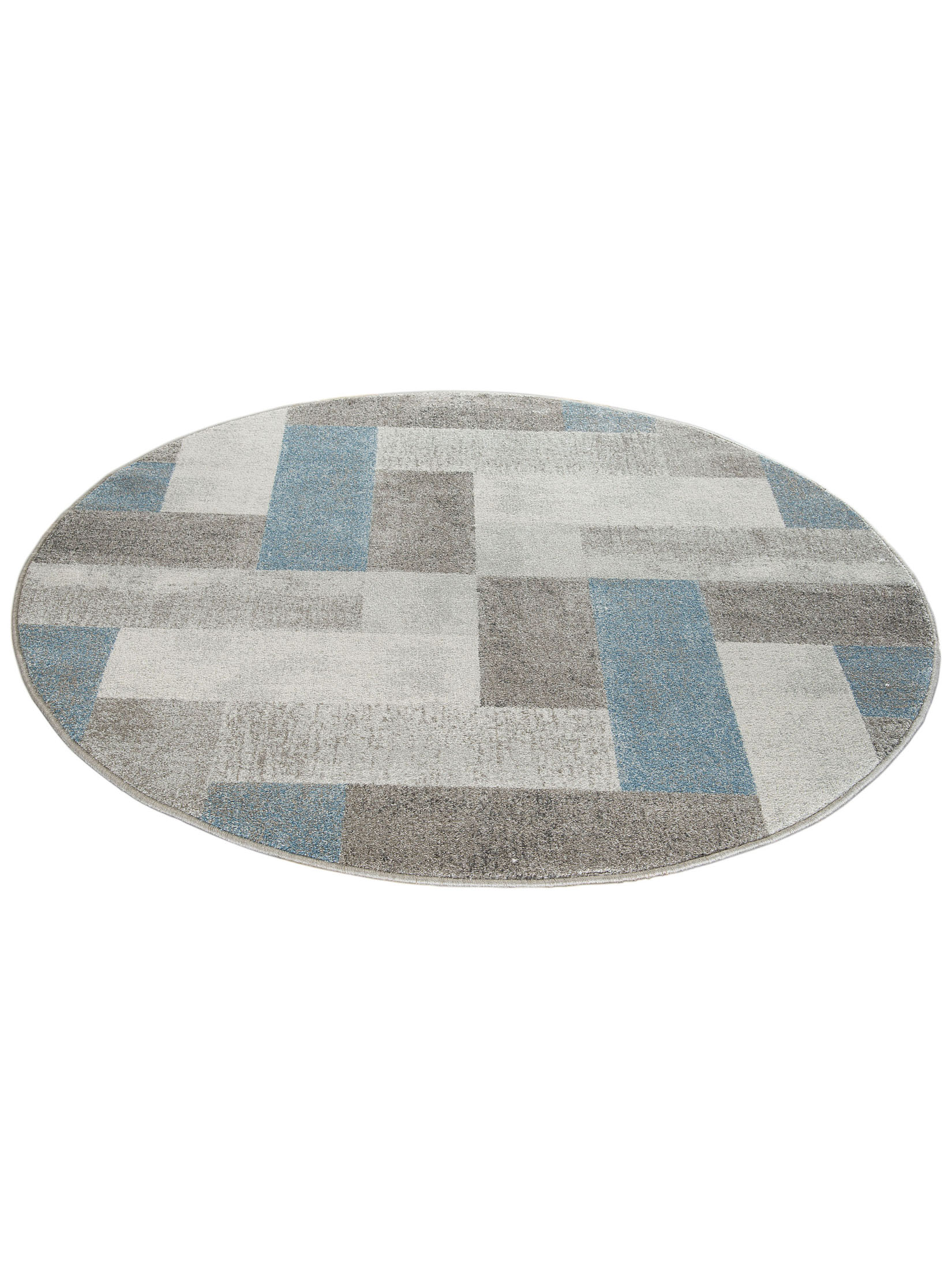 Urban Maze Moderner Teppich, Blue Avenue