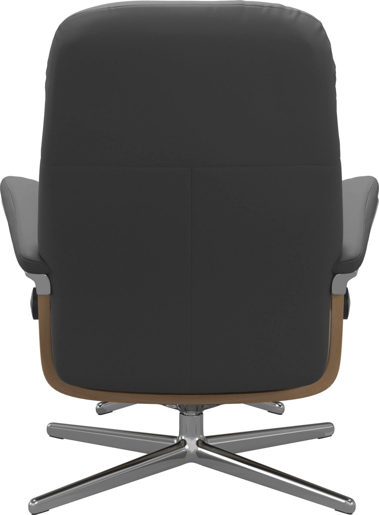 Stressless® Relaxsessel Garda, mit Cross Base, Größe M & L, Holzakzent Eiche