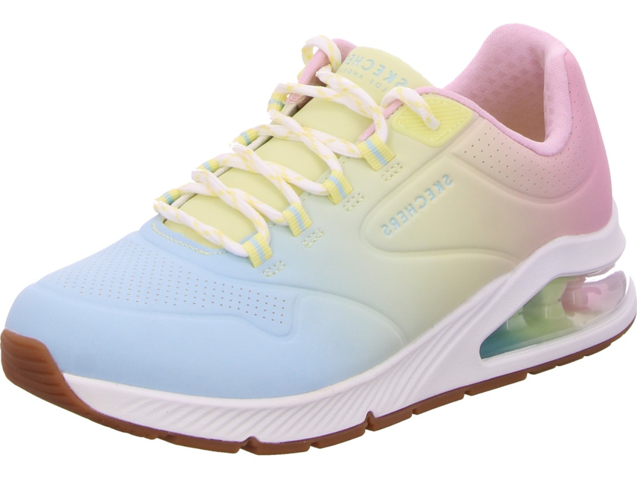 SKECHERS Freizeit Schnürer weiss