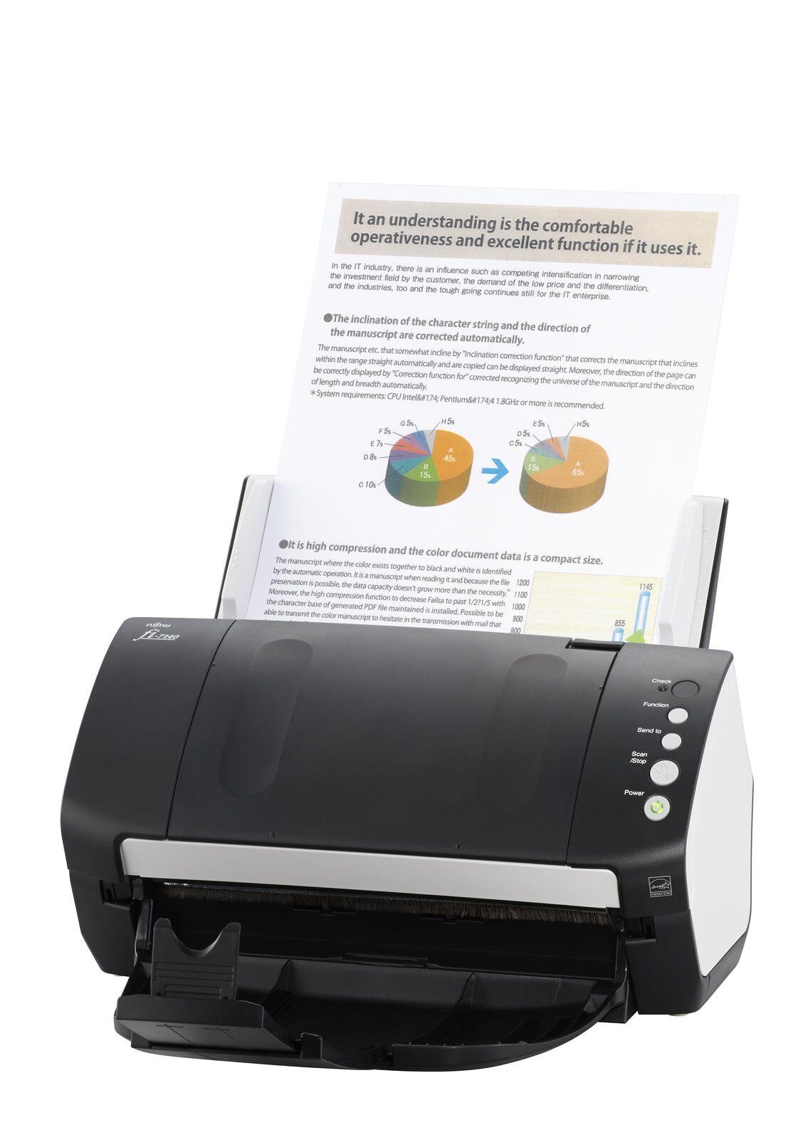 Fujitsu Fujitsu fi-7140 Scanner, (kein WLAN)