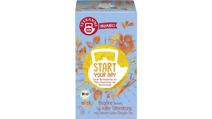 TEEKANNE BIO Organics Start Your Day 36 g
