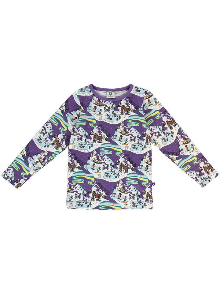 Småfolk Longsleeve in Violett/ Bunt günstig kaufen