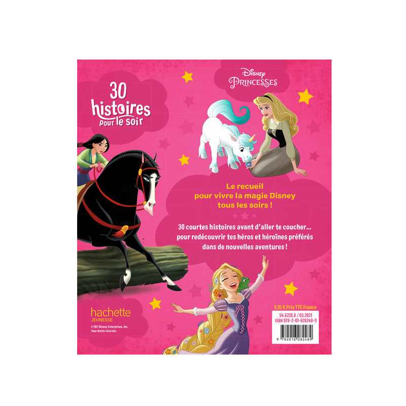 Livre 30 histoires pour le soir princesses - Hachette Jeunesse