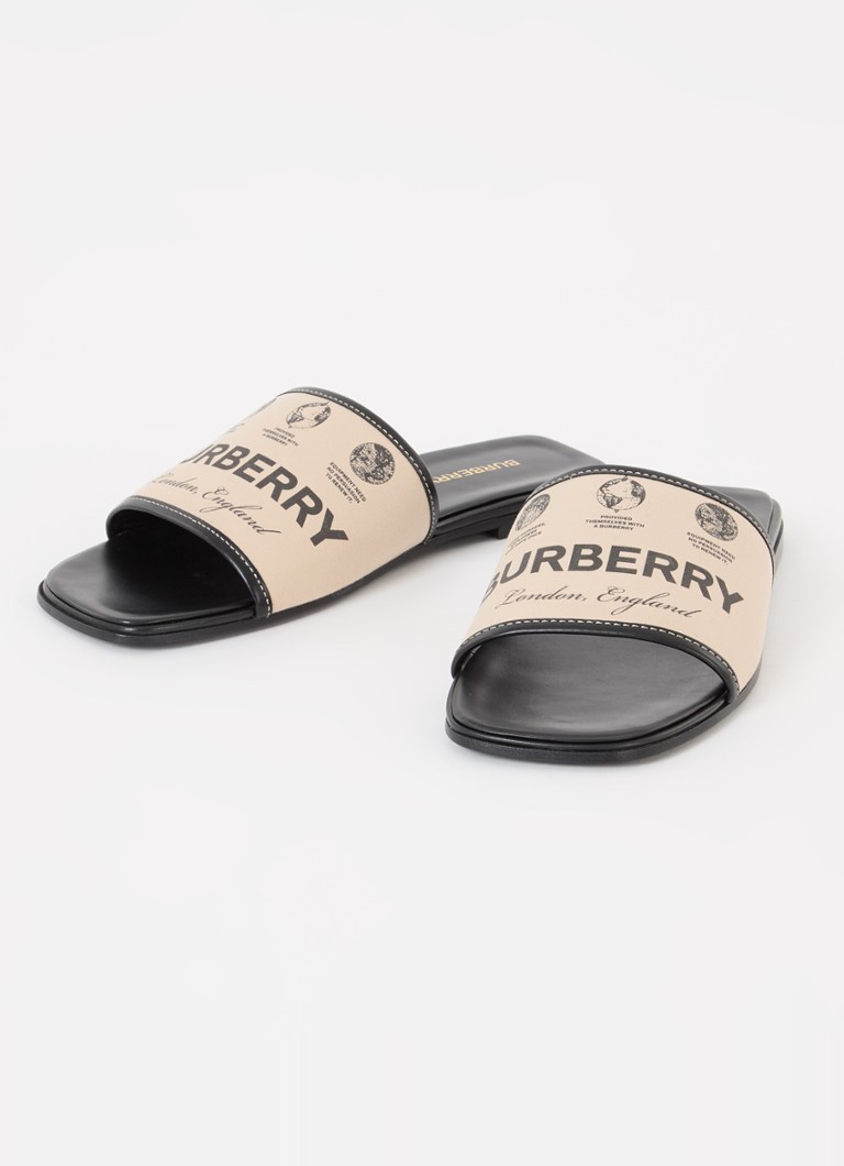 Tenișor Burberry Carolyn cu detalii Leren