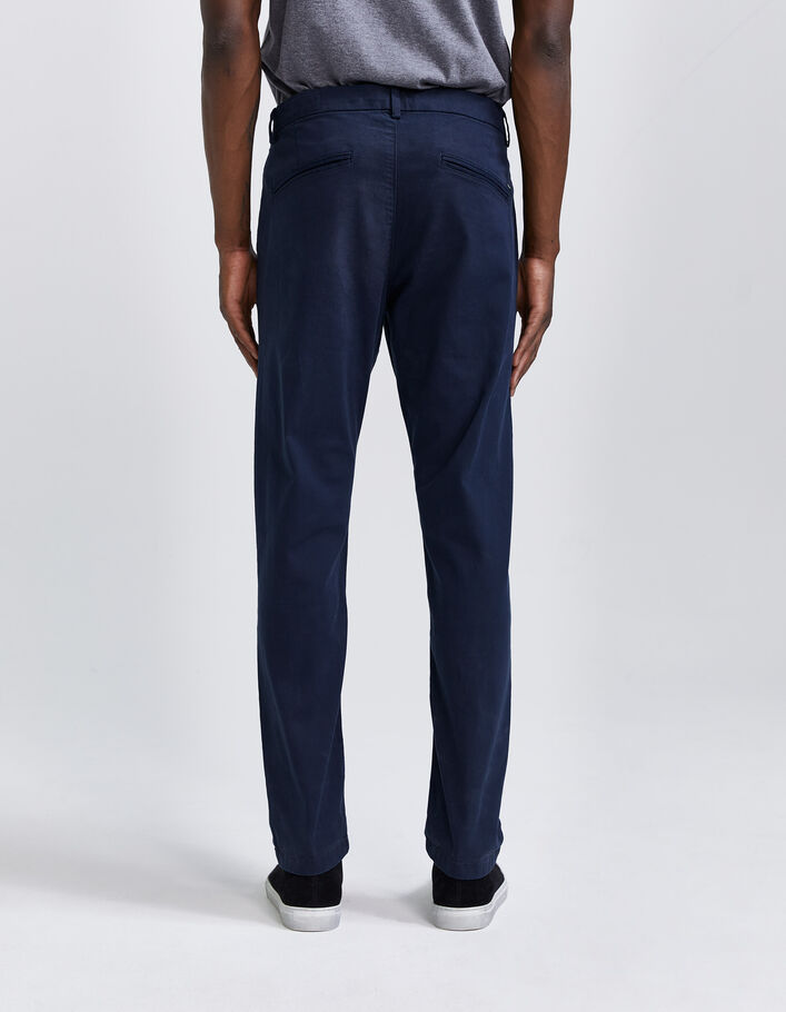 Pantalon chino SLIM bleu marine Homme