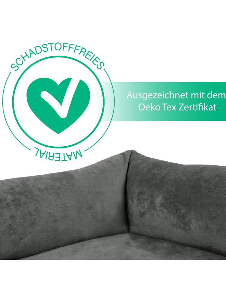 Aspero Hundebett Hanko in Anthrazit günstig kaufen