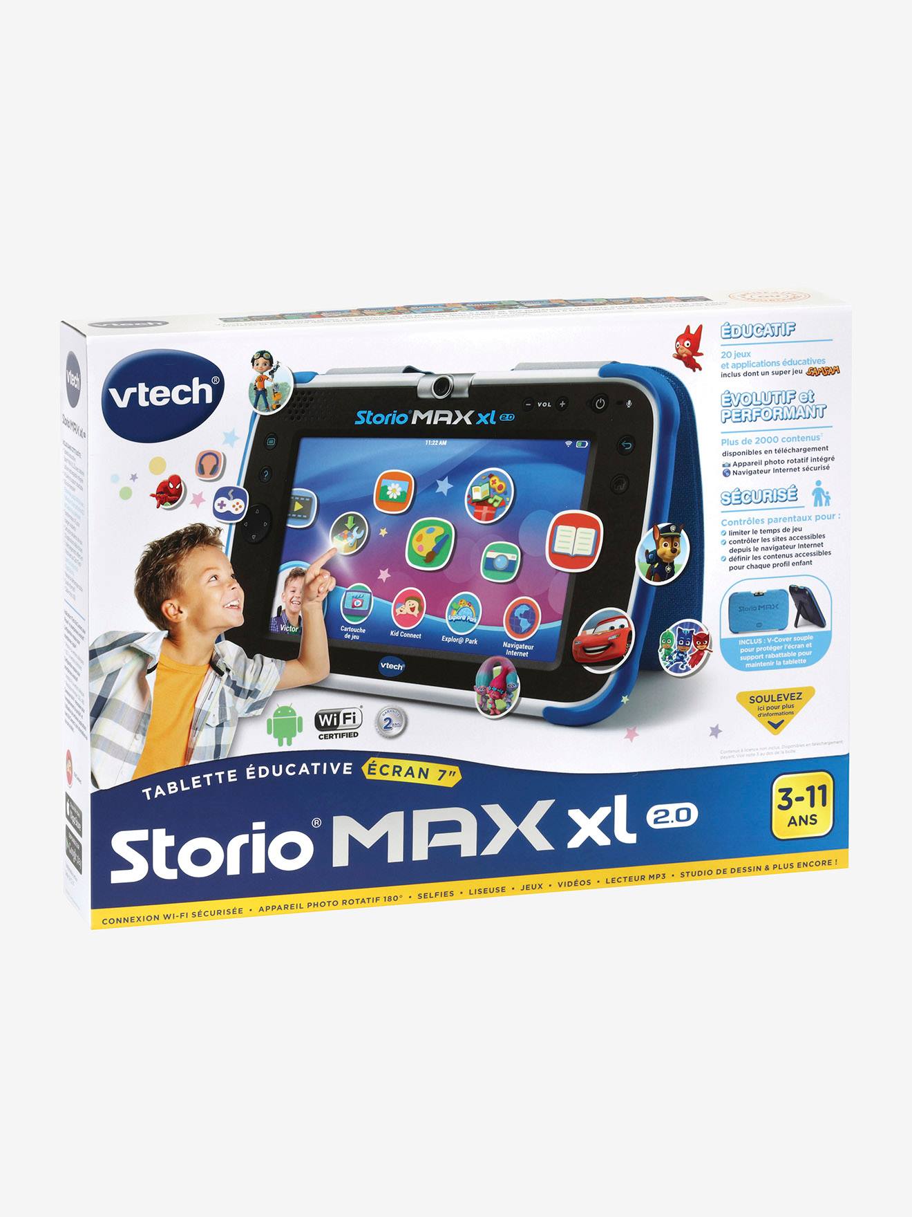 Tablette STORIO MAX XL 2.0 VTECH bleu