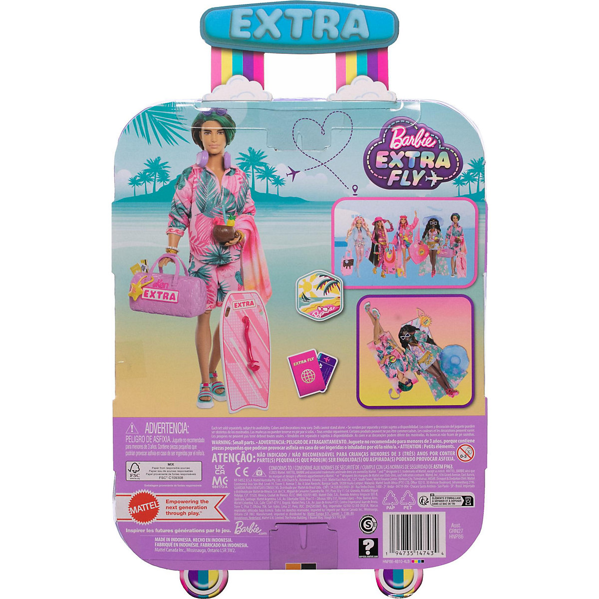 Barbie Extra Fly Ken Beach