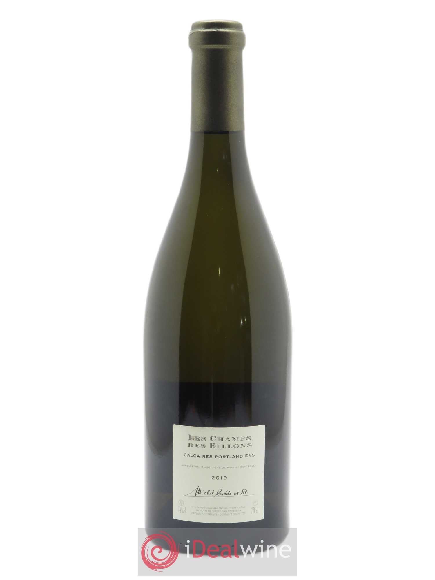 Pouilly-Fumé Les Champs Billons Michel Redde & Fils  2019 - Lot de 1 Bouteille