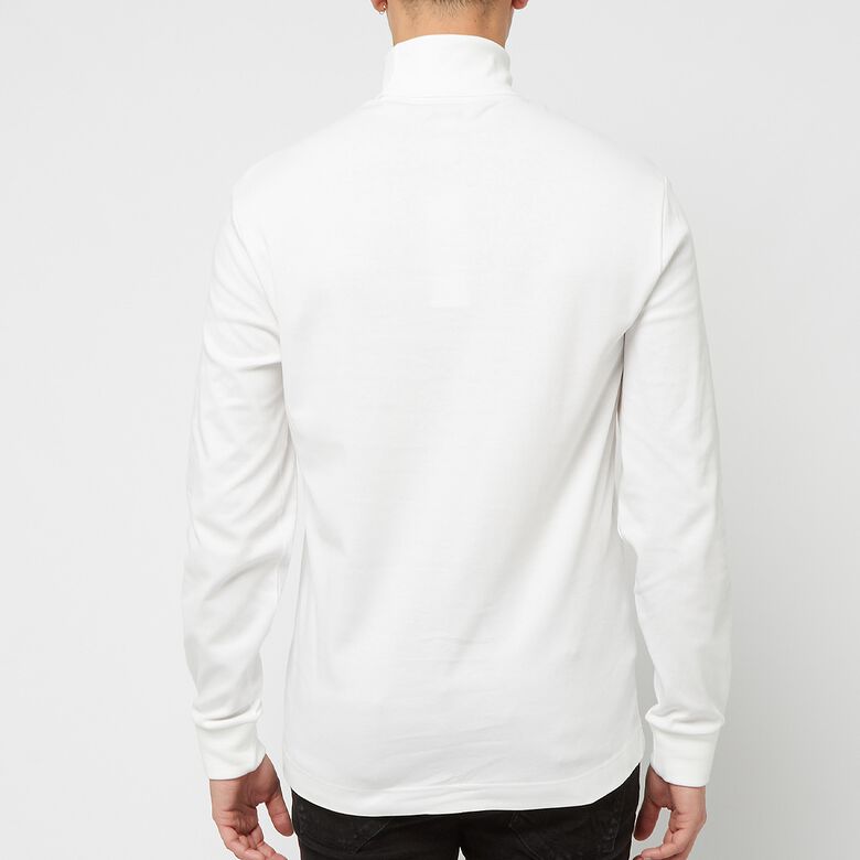 Lacoste Turtle Neck LS with Croc white