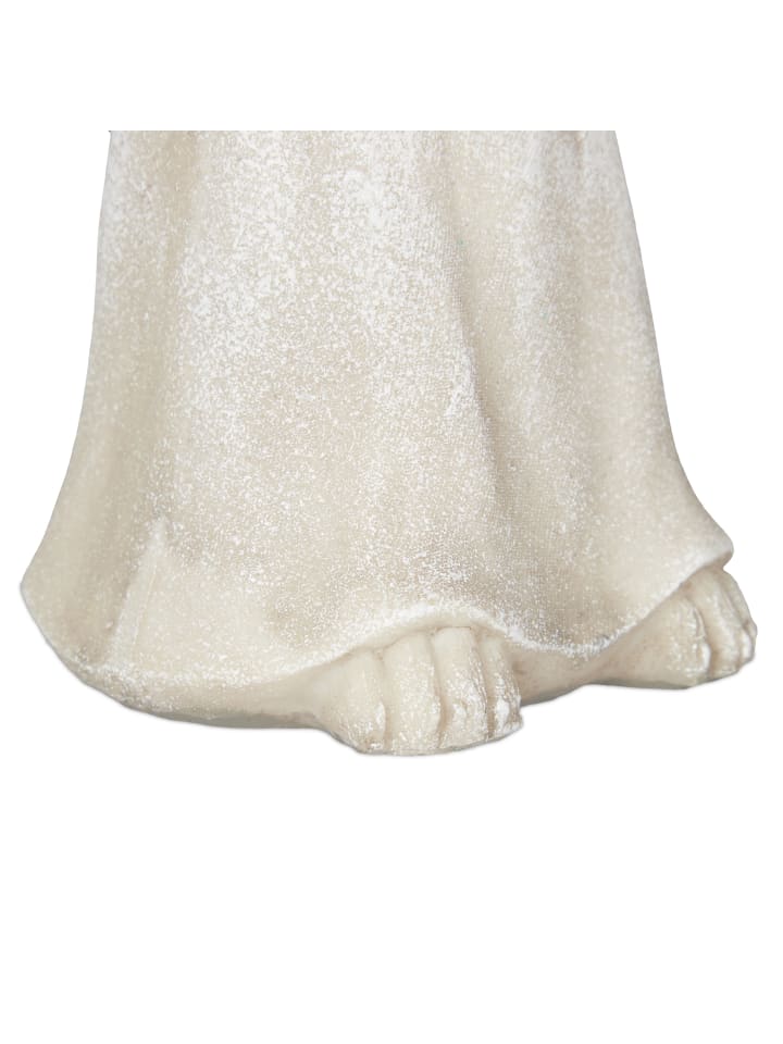 relaxdays Katzen-Grabschmuck in Creme - (B)8,5 x (H)18 x (T)9 cm günstig kaufen onesize