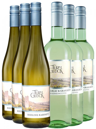 Turmglück Weißwein-Paket feinherb - Turmglück