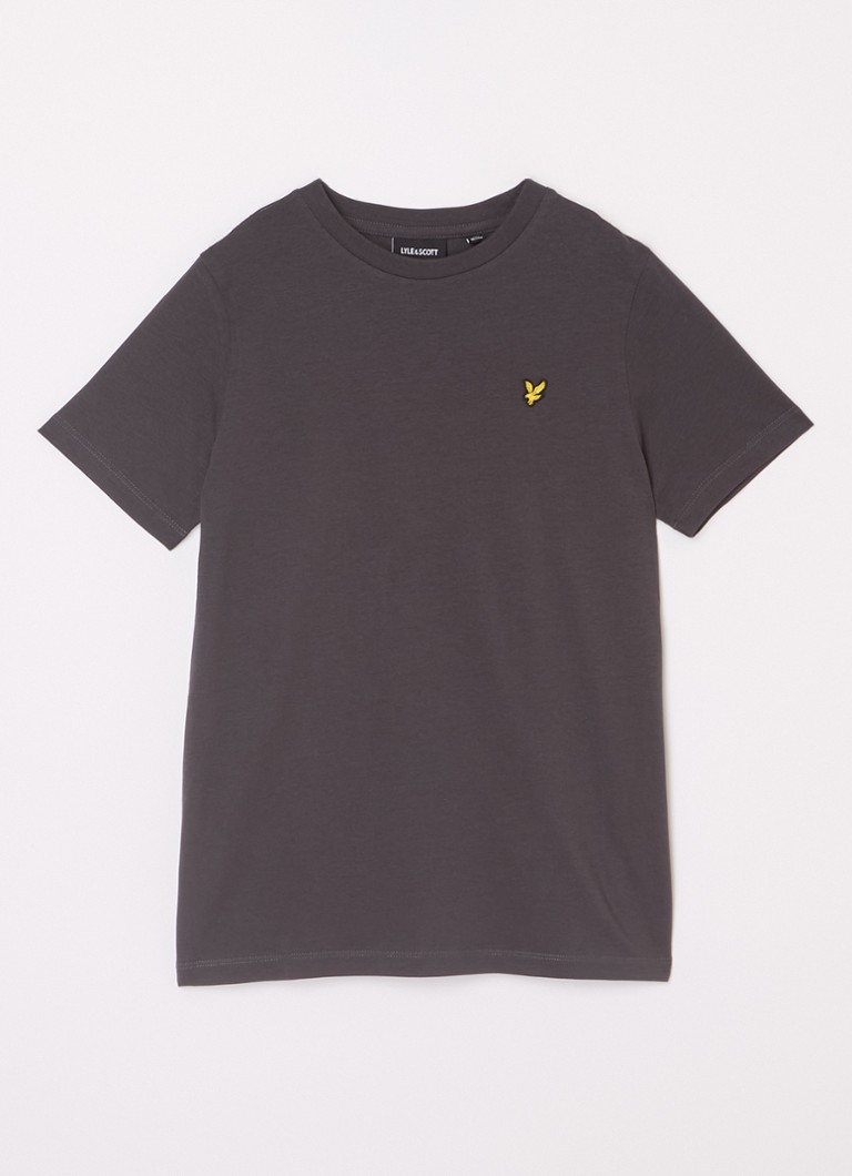 Tricou Lyle & Scott cu logo brodat