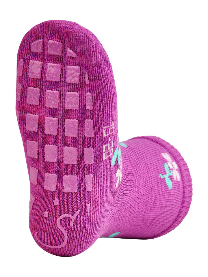 Sterntaler ABS Socken 2er-Pack Regenbogen in rosa günstig kaufen
