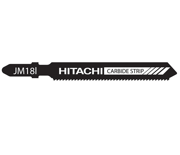 Lame de scie sauteuse HiKOKI Accessories 750011 JM18I pour acier inoxydable 82,6/56,0 x 9,3 x 1,0 mm (2 pièces)