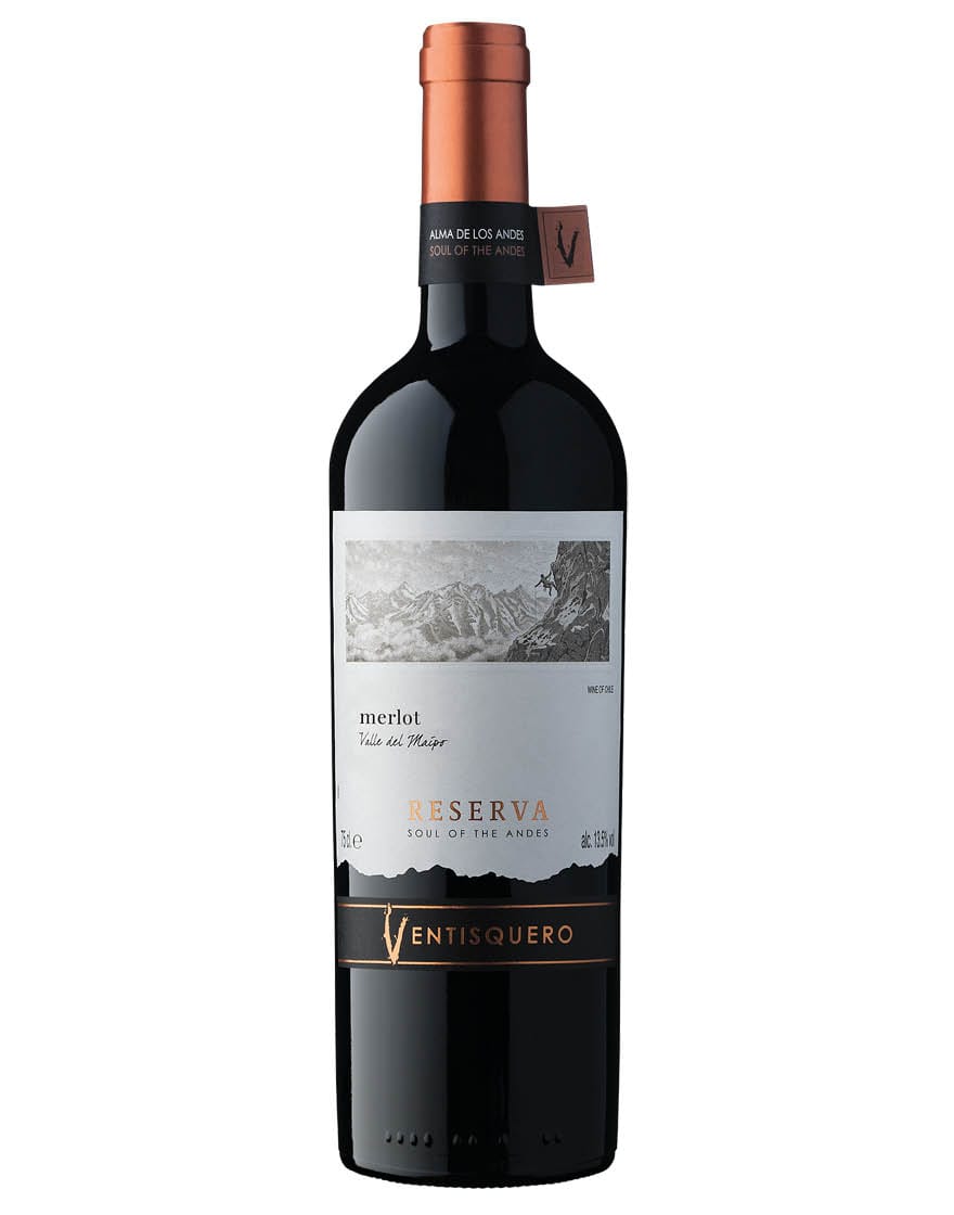 Valle del Maipo DO Merlot Reserva 2021 Ventisquero 0,75 ℓ
