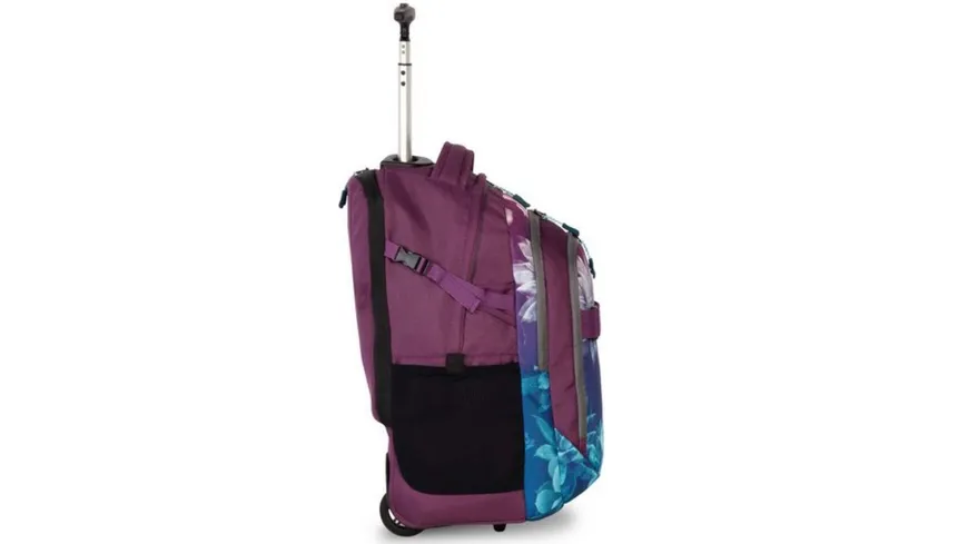 BESTWAY Rucksack Evolution Roller Trolley Sukkulente Lila