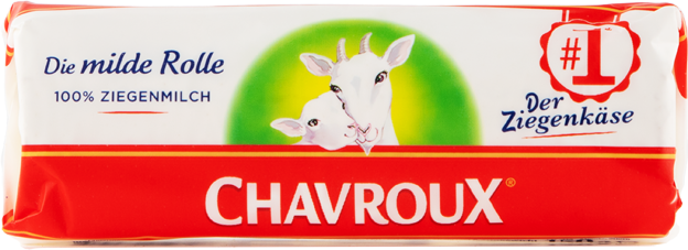 Chavroux die milde Rolle Ziegenweichkäse