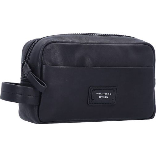 Piquadro Harper Kulturbeutel Leder 23 cm