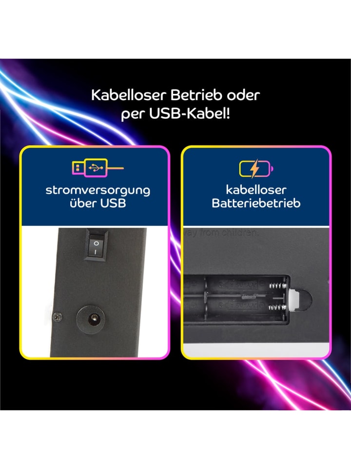 EASYmaxx EASYmaxx LED-Leuchtkasten mit 173 Buchstaben & Symbole inkl. Schreib-Set (3 Stif günstig kaufen onesize