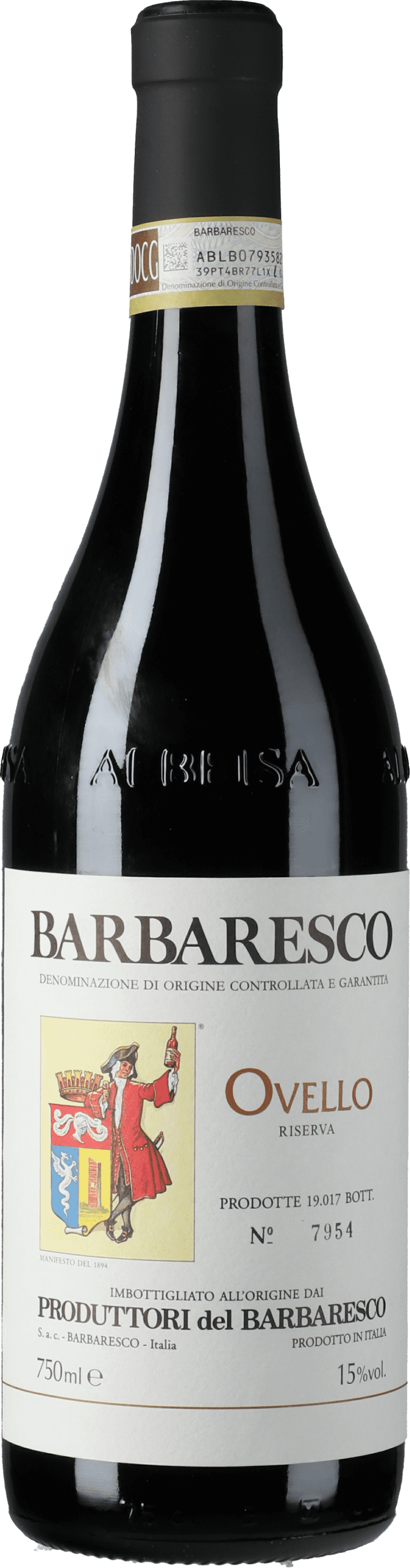 Produttori del Barbaresco: Barbaresco Riserva Ovello DOCG 2019