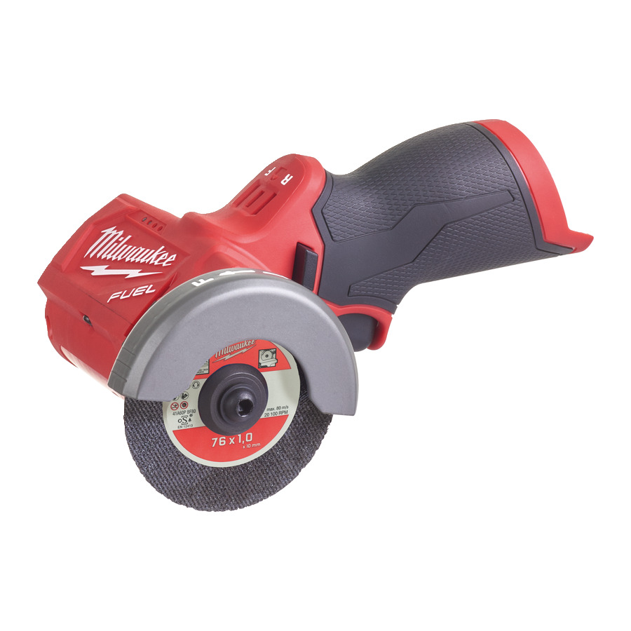 Milwaukee 4933464618 M12 FCOT-0 Fuel Subcompact slipemaskin 12V ekskl. batterier og lader