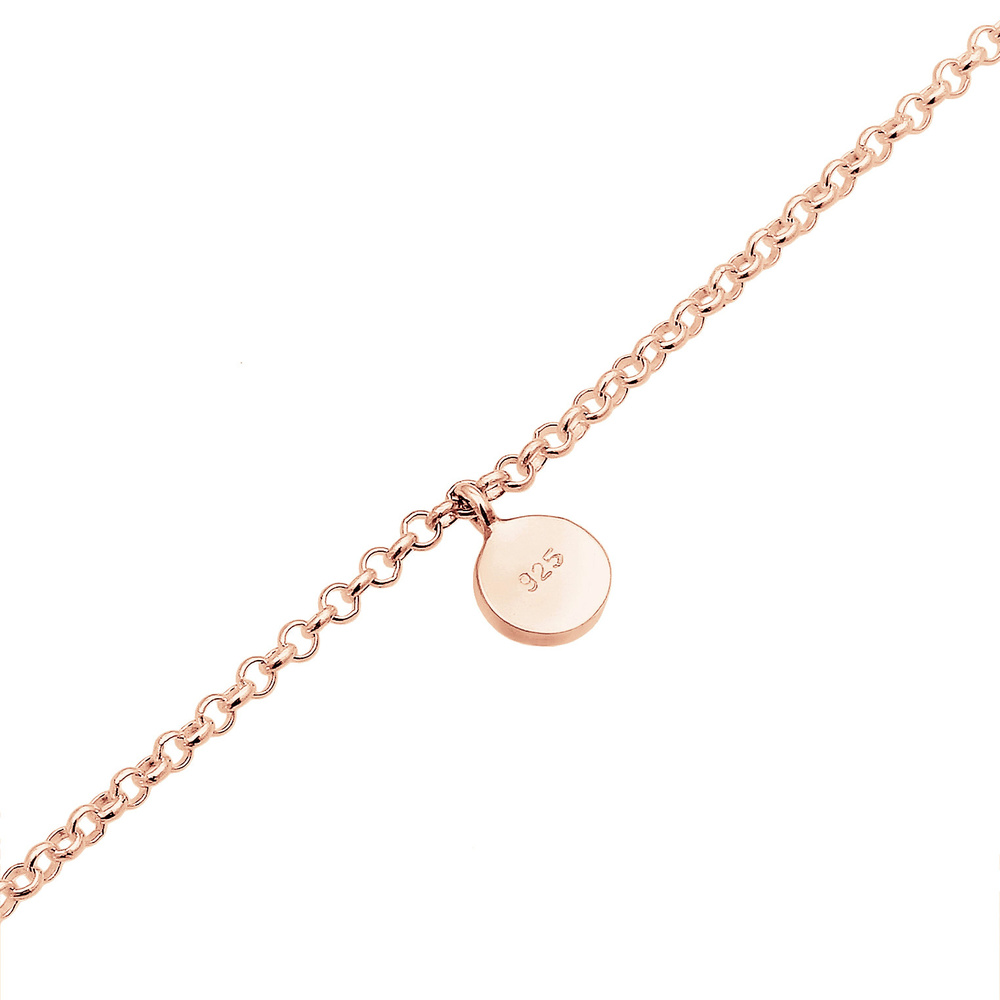 Elli Elli Bracelet de Cheville de Cheville Bijoux Pied Femme - (925/1000) Argent Bijoux