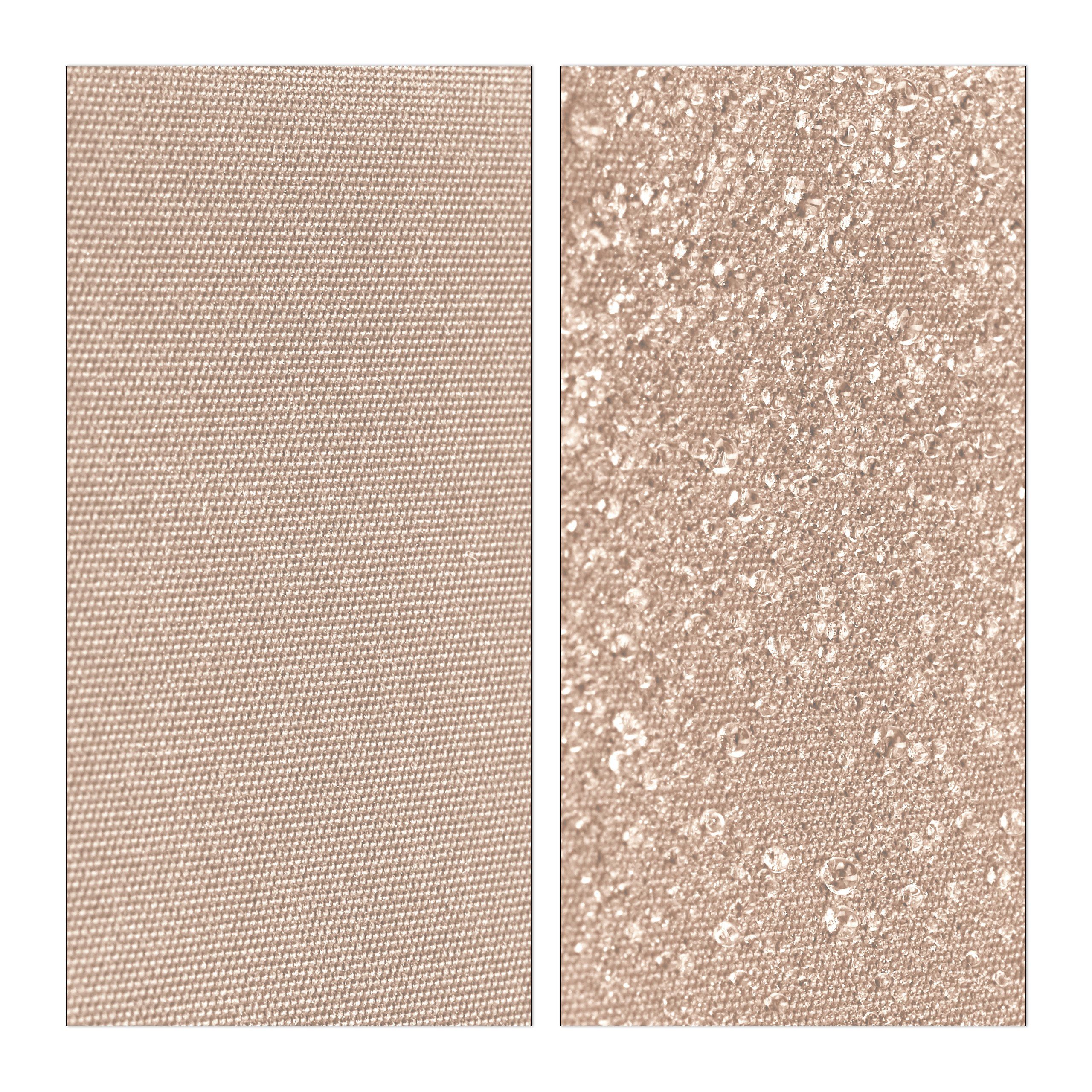 relaxdays Klemmmarkise Klemmmarkise beige 150 x 120 cm