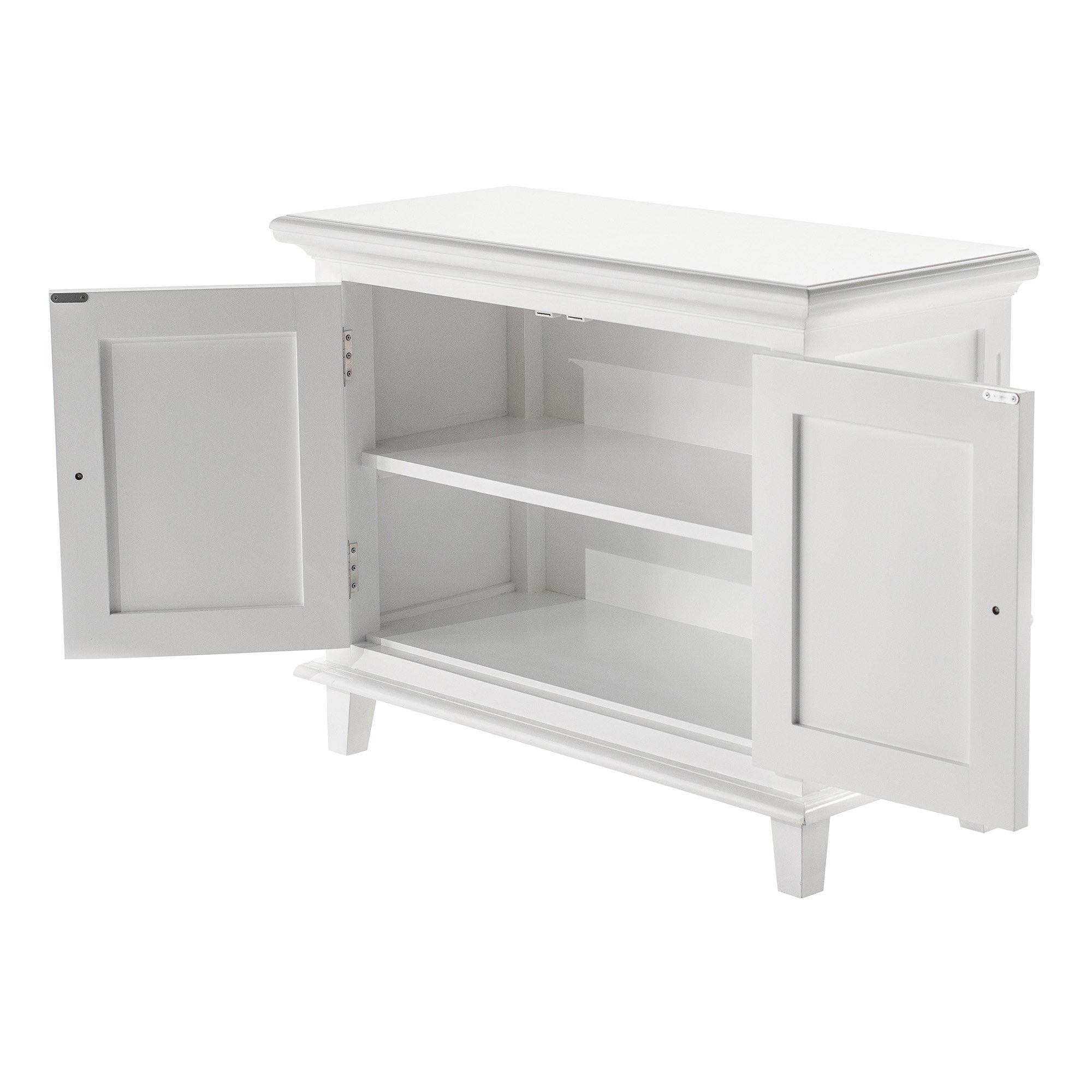 Novasolo Küchenbuffet Skansen Verstellbare Regale, Single-Bay Hutch Kabinett