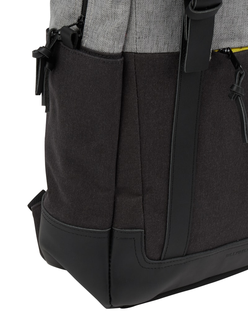 Rucksack mit gepolstertem Laptopfach in schwarz