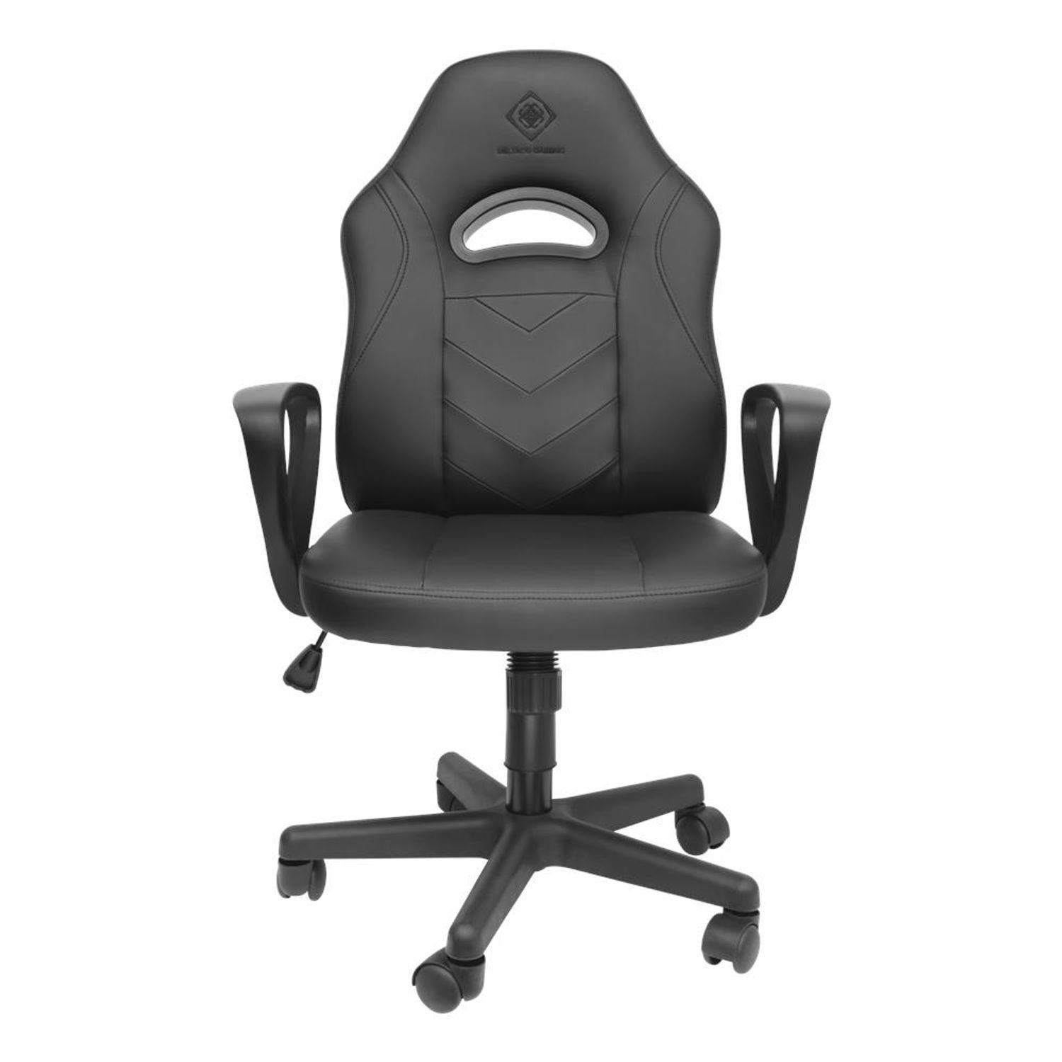 DELTACO Gaming-Stuhl DC110 Gaming Stuhl schwarz extra klein (kein Set), selbst nach langem Sitzen bequem inkl. 5 Jahre Herstellergarantie