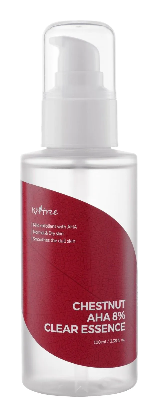 Isntree Chestnut AHA 8% Clear Essence есенција за лице