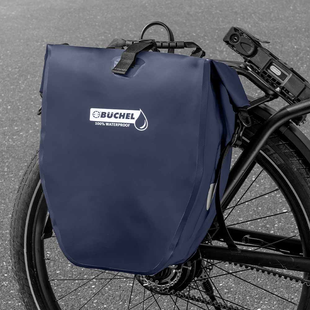 Büchel Wasserdichte Fahrradtasche - Dressblue