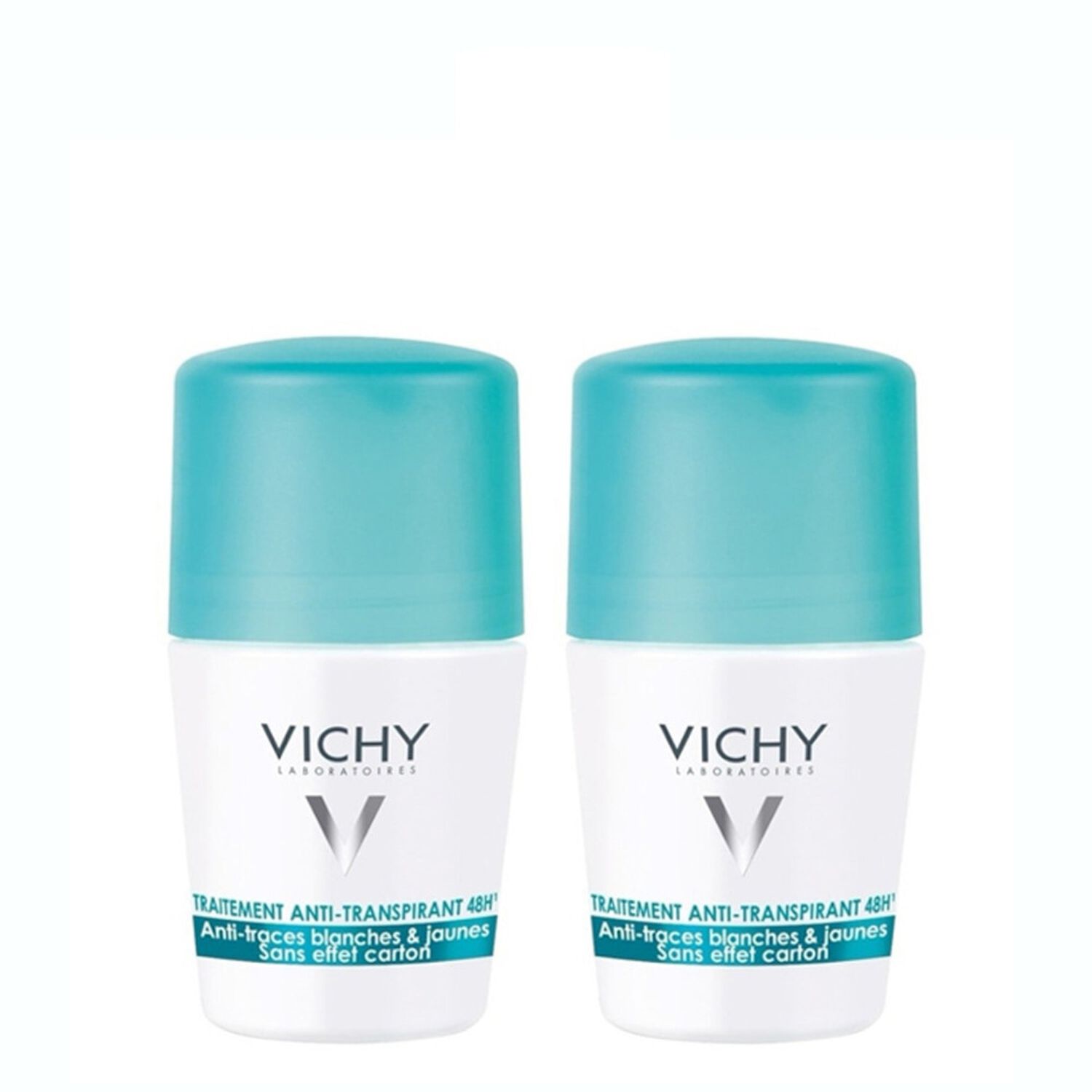 Vichy Anti-Transpirant 48H Déodorant Anti-Traces Roll-On 2x50 ml